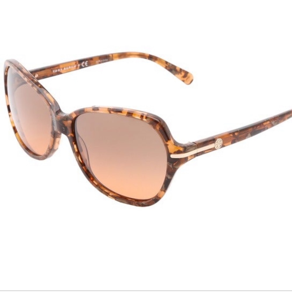 Tory Burch Tortoise Sunglasses ty7054 with case